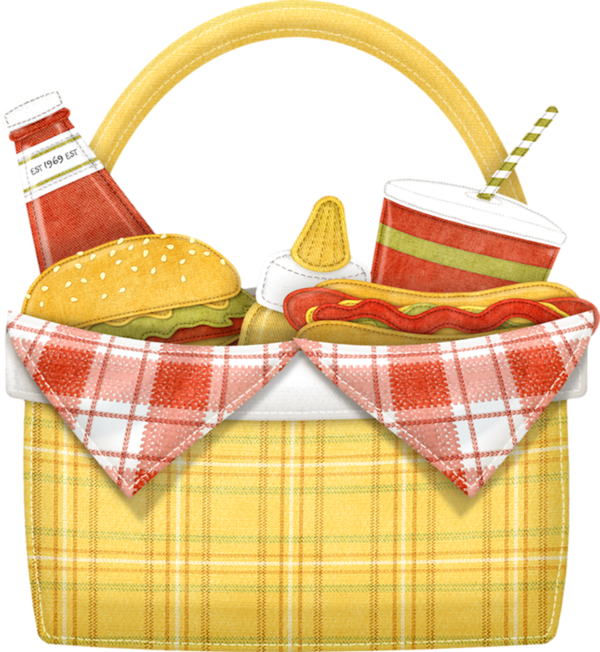 Picnic Baskets - Cestas Picnic Png Clipart (600x652), Png Download
