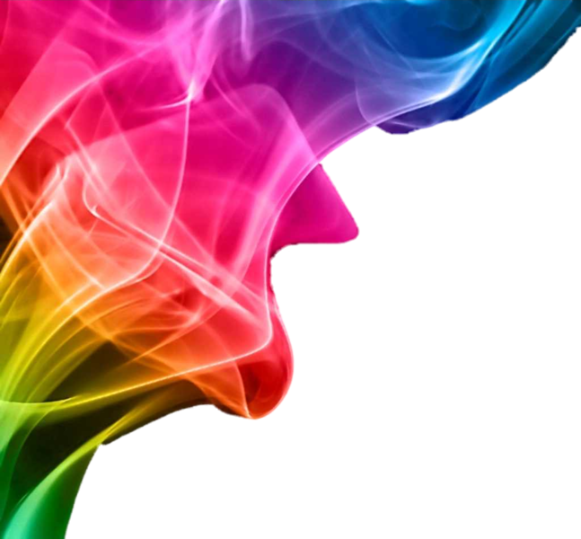 Color Smoke - Neon Smoke Cool Background Clipart (647x600), Png Download