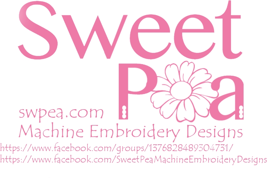 Sweet Pea Machine Embroidery Designs - Sweet Pea Clipart (1075x650), Png Download