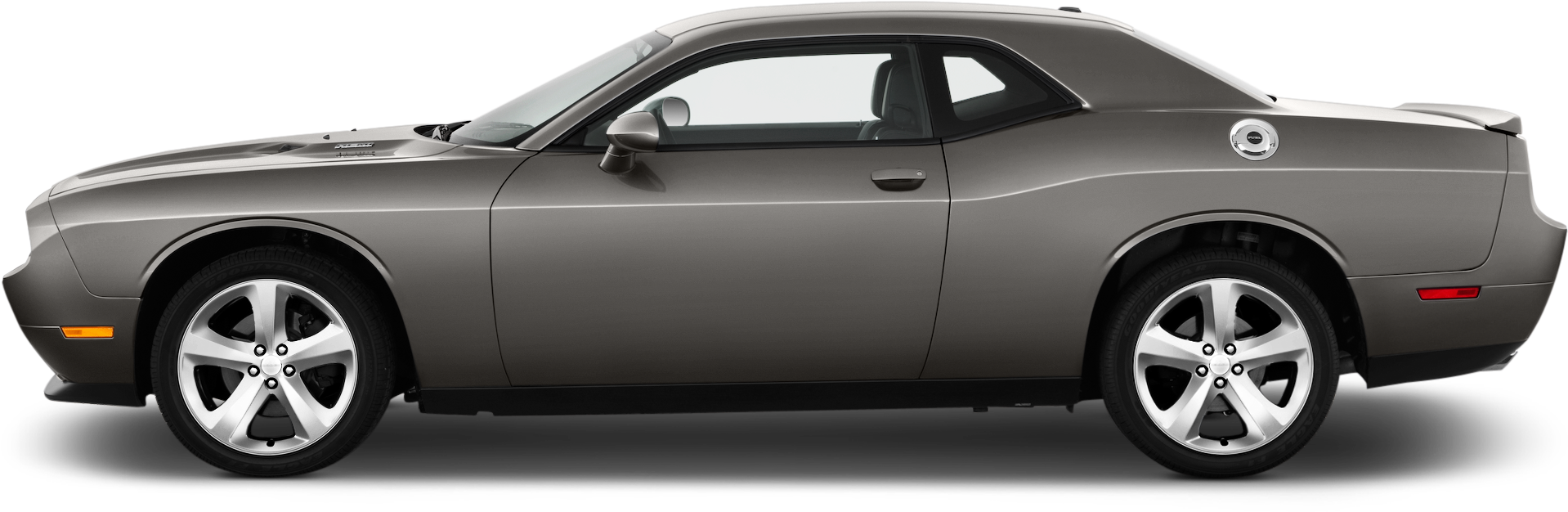 Dodge Challenger Clipart Muscle Car - 2014 Dodge Challenger Side - Png Download (2048x1360), Png Download