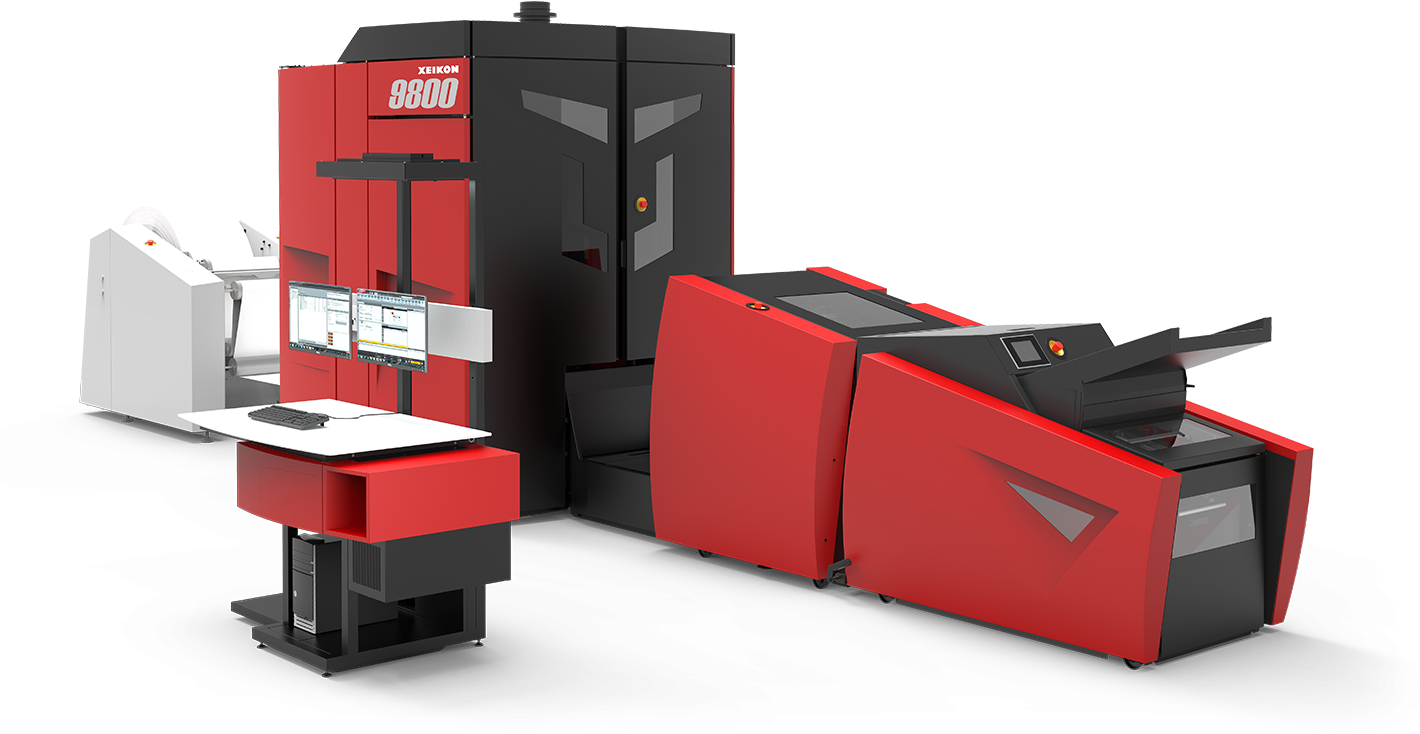 Xeikon Book Production Suite - Book Digital Printing Machine Clipart (1500x900), Png Download