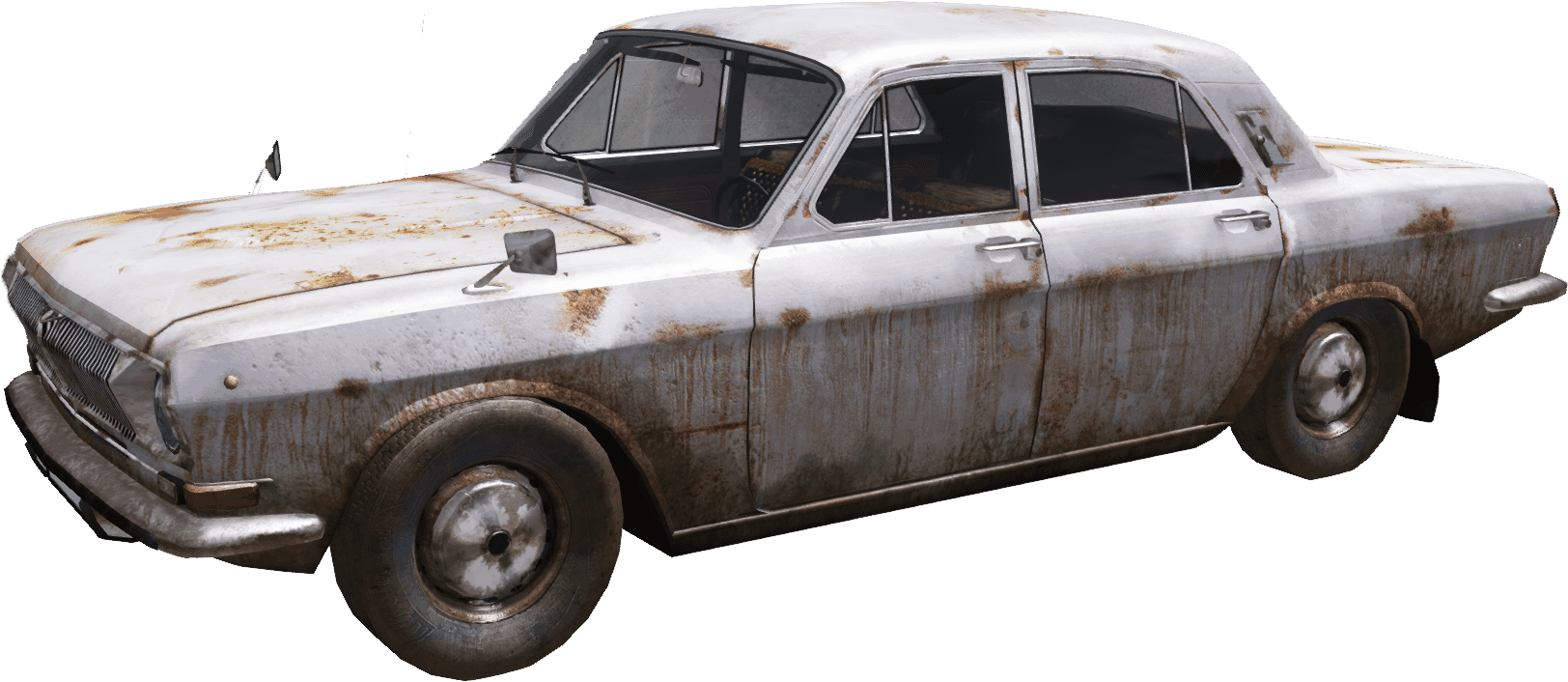 Grey Volha - Studebaker Champion Clipart (1740x816), Png Download