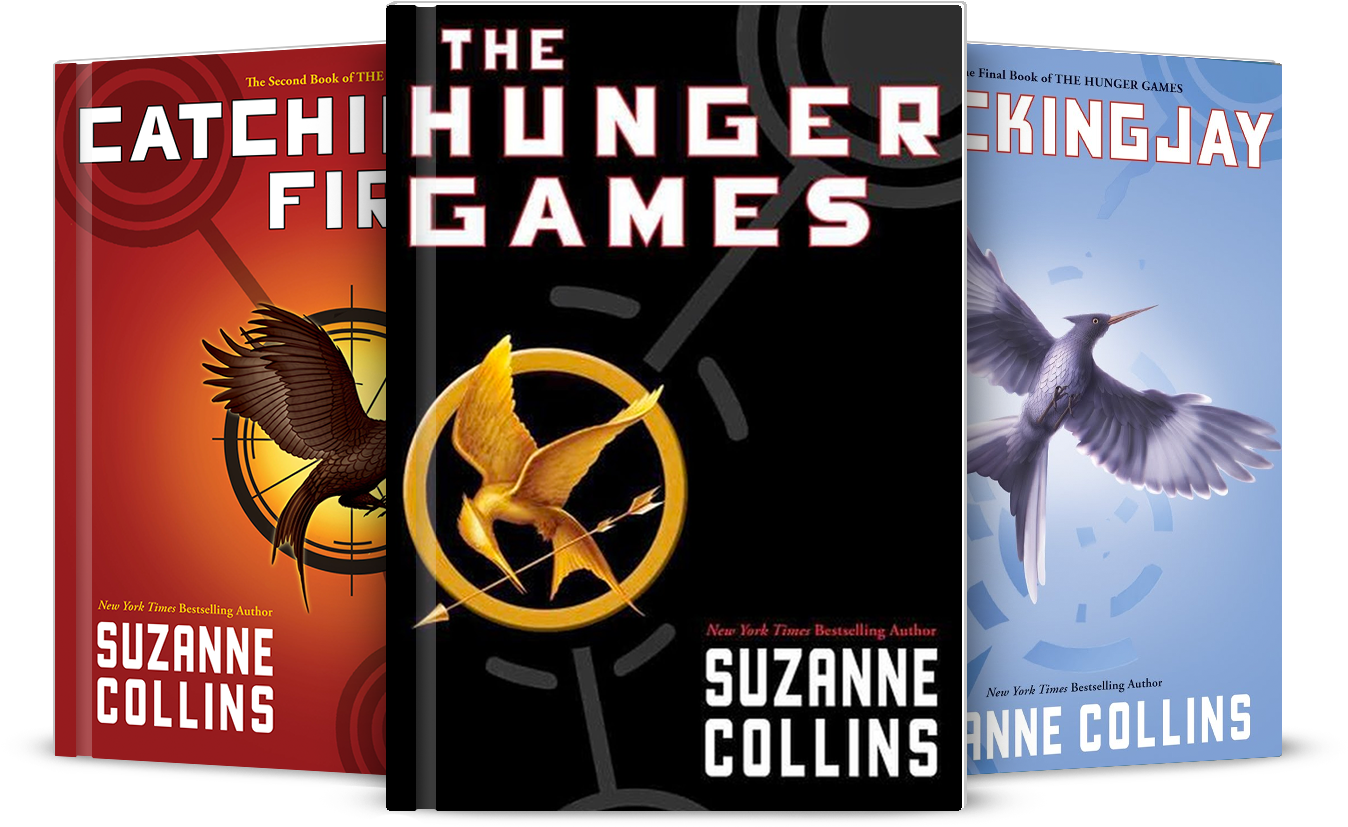 Hunger Games Book Covers Clipart (1800x1000), Png Download