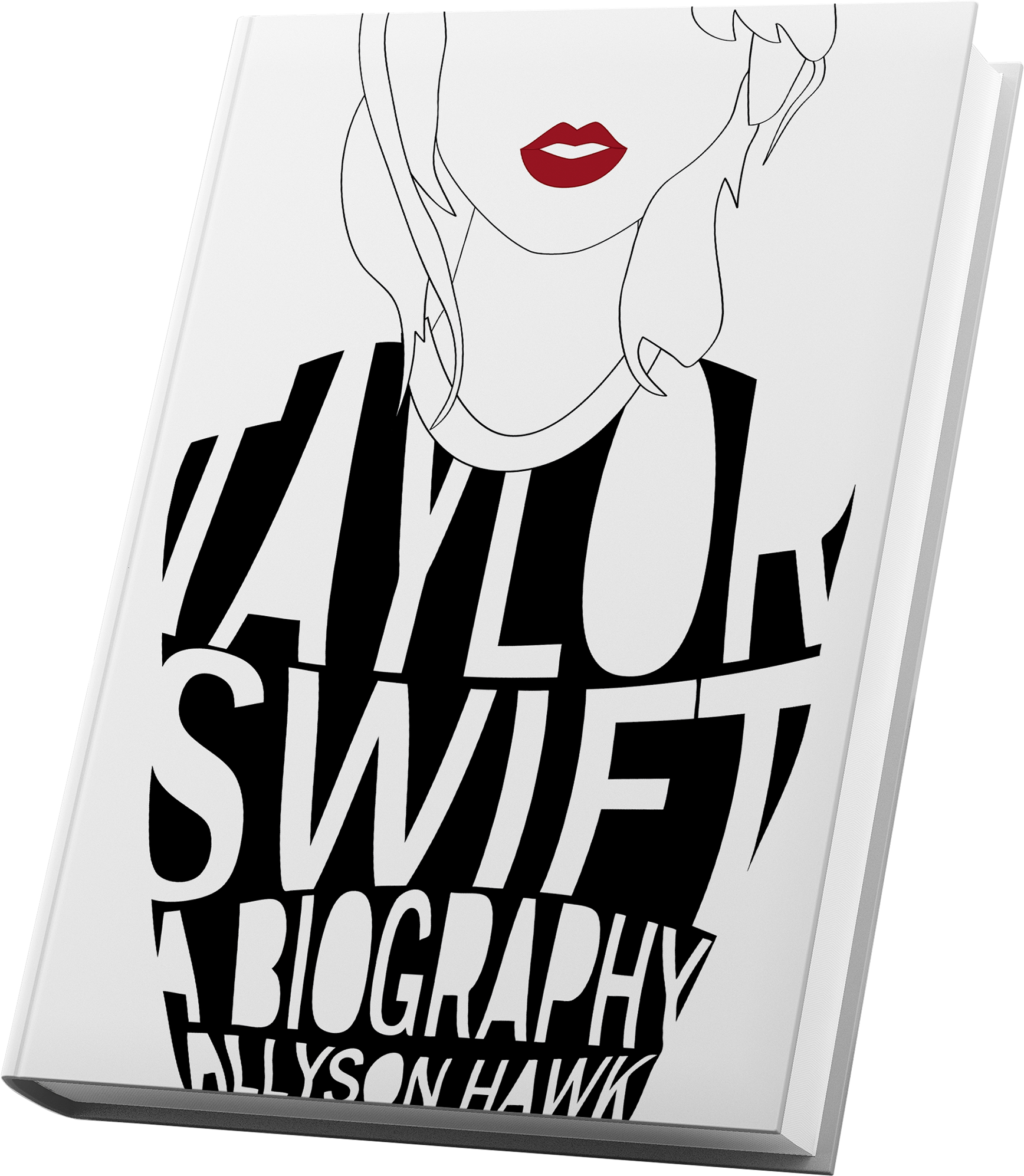 A Book Cover Design For A Taylor Swift Biography - Illustration Clipart (3840x2507), Png Download