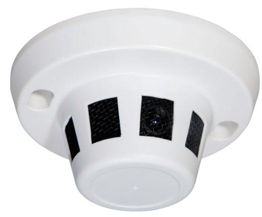 Smoke Detector Camera - Hidden Cctv Camera Smoke Detector Clipart (600x600), Png Download