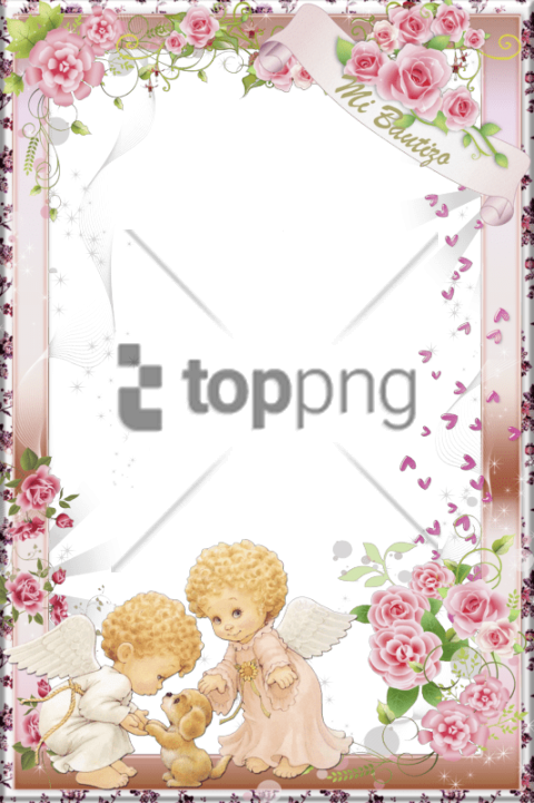 Free Png Fondos Para Tarjetas De Bautizo Png Image - Png Frames For First Communion Clipart (480x721), Png Download