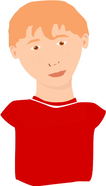 Medium Image - Ginger Hair Man Clipart - Png Download (566x800), Png Download