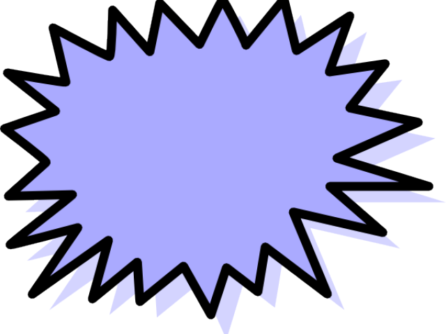 Explosion Clipart Line Art - Clipart Explosion Png Transparent (640x480), Png Download