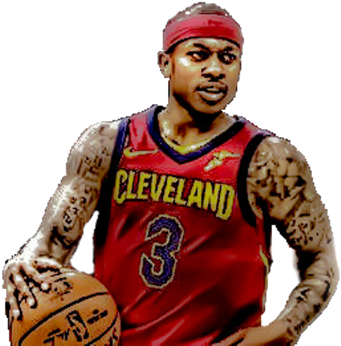 Isaiah Thomas Png - Basketball Player Clipart (1024x511), Png Download