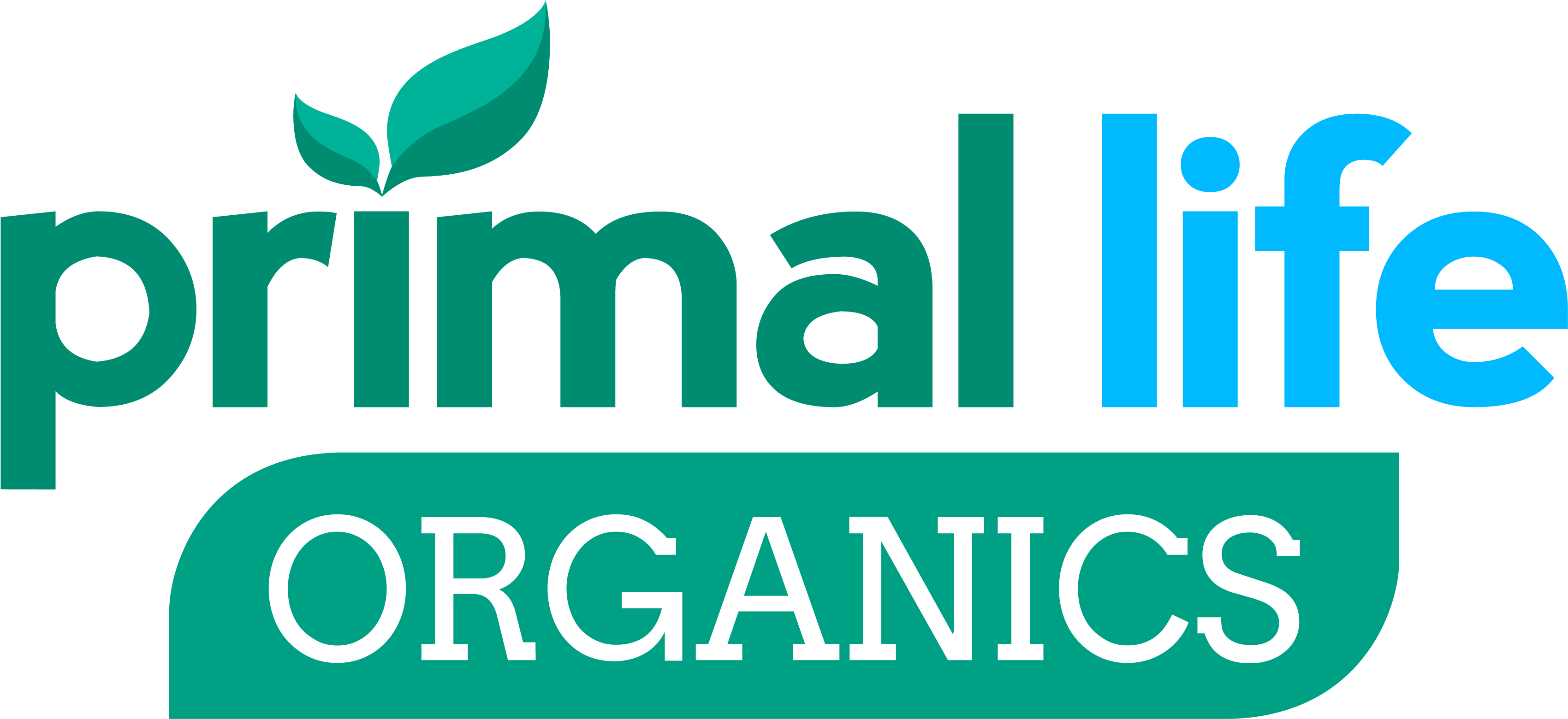 Logo - Primal Life Organics Logo Clipart (3931x2083), Png Download