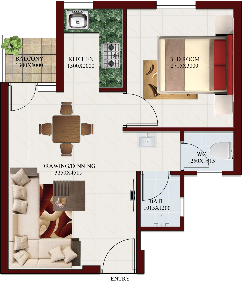 Site Plan Ranchi Hil - Floor Plan Clipart (1065x1166), Png Download