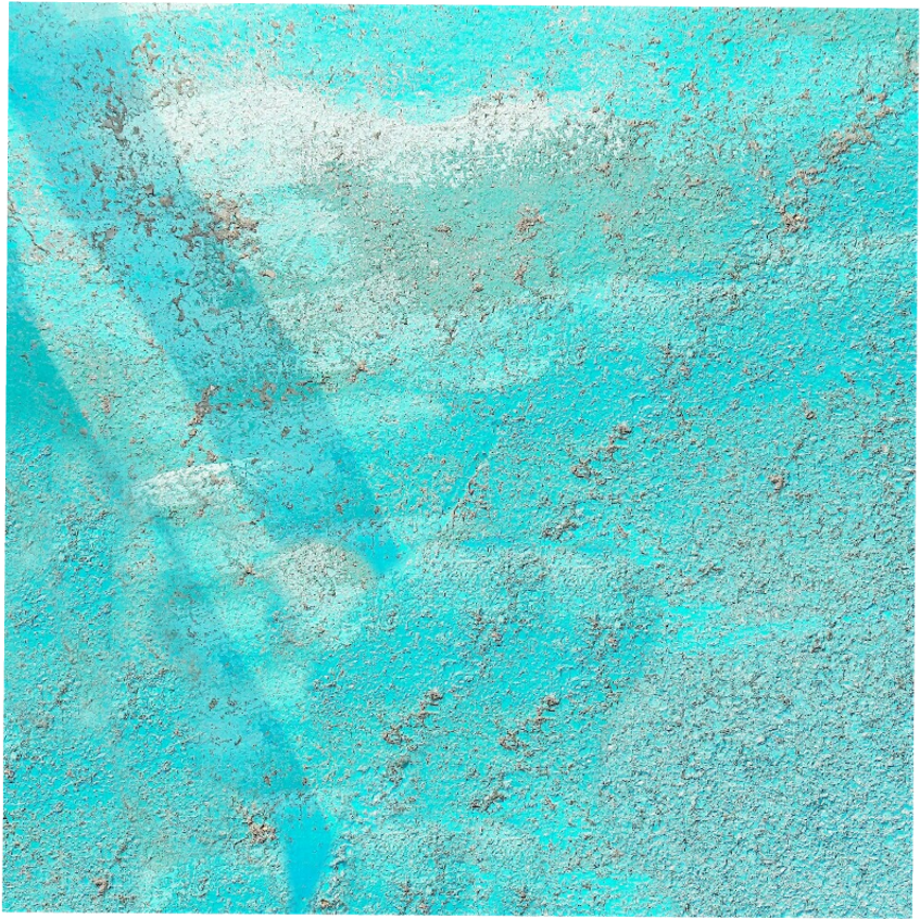 Aqua Texture Ground Background Concrete Aquagreen Color - Illustration Clipart (1024x1024), Png Download