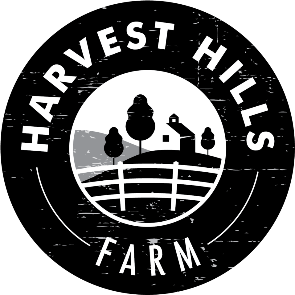 Harvest Hills Farm Black White-01 Format=1000w - Mollys Pint Clipart (1000x1000), Png Download
