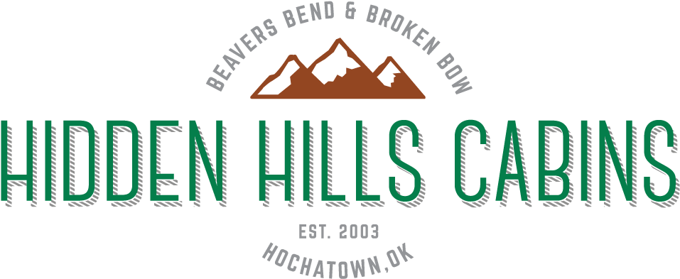 Menu - Hidden Hills Cabins Logo Clipart (1039x543), Png Download