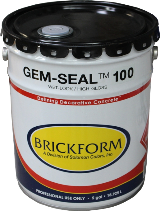 About Acrylic Sealers - Brickform Sealer Clipart (515x678), Png Download