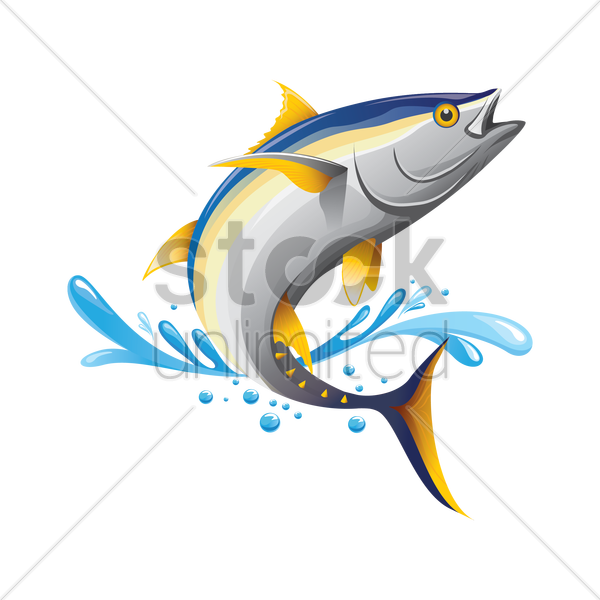 Fishing Net Clipart Sad - Tuna Fish Vector Png Transparent Png (600x600), Png Download