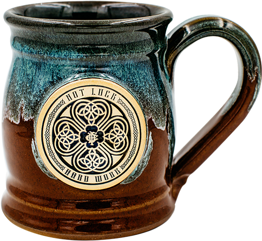 Rustic Clover Fire Dept - Earthenware Clipart (600x600), Png Download