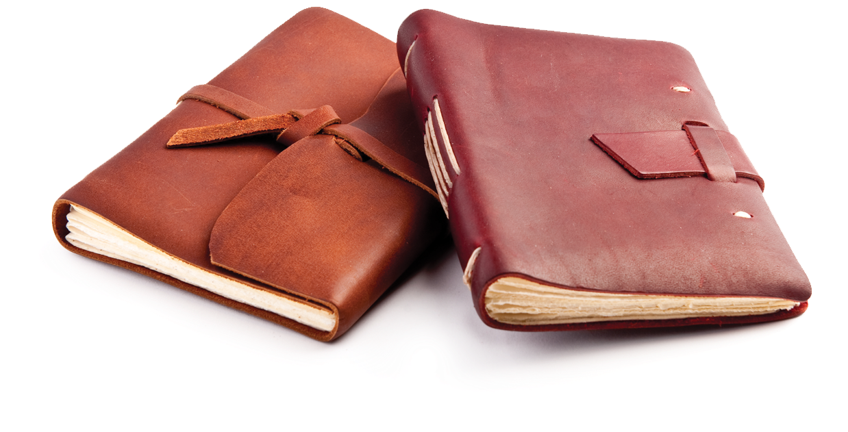 Rustic Writing Journal - Leather Clipart (1239x939), Png Download
