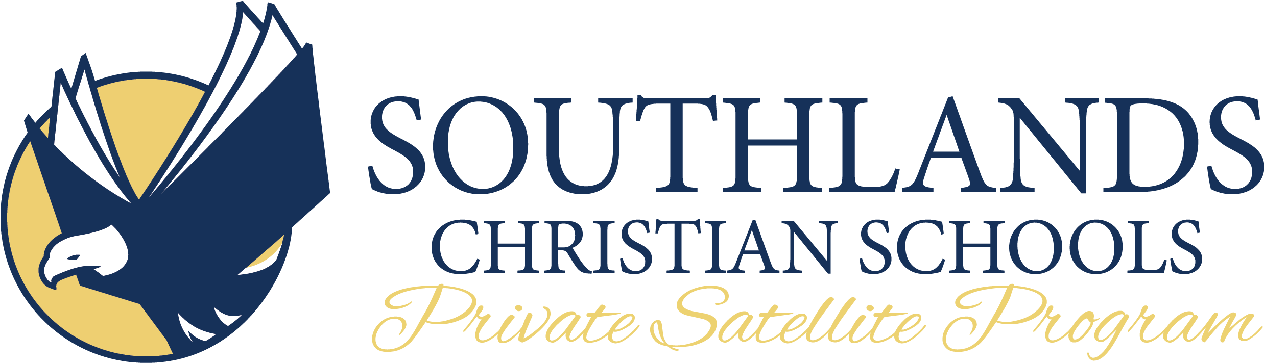 Southlands Private Satellite Program - Calligraphy Clipart (2474x745), Png Download