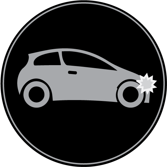 Car Accidents Icon - City Car Clipart (645x618), Png Download
