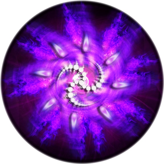 I Am A Being Of Silver-violet Fire, I Am The Purity - Mandala Clipart (600x600), Png Download