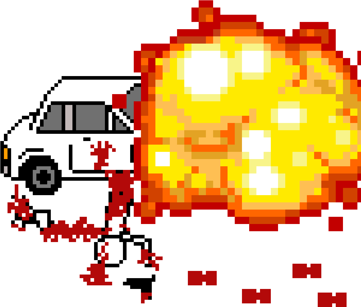 Car Crash - Nyan Cat Clipart (1200x1200), Png Download