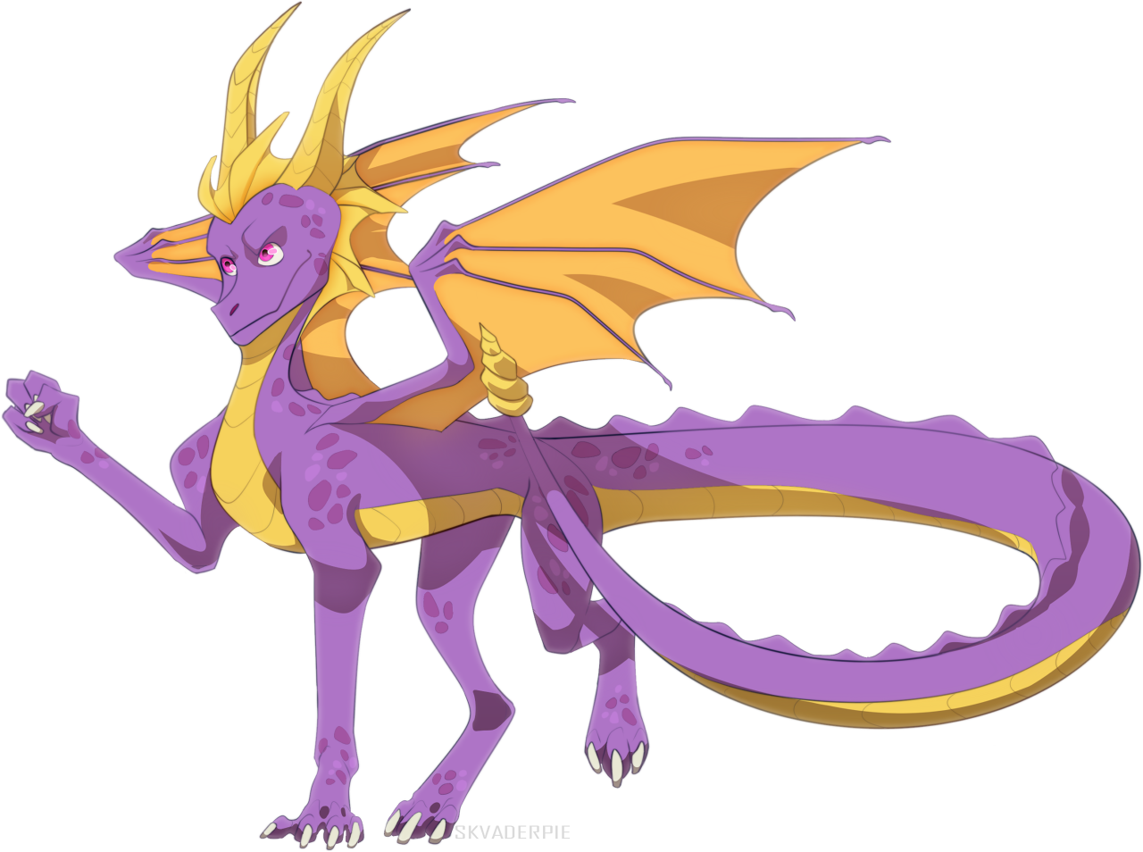 Spyro - Illustration Clipart (1280x954), Png Download