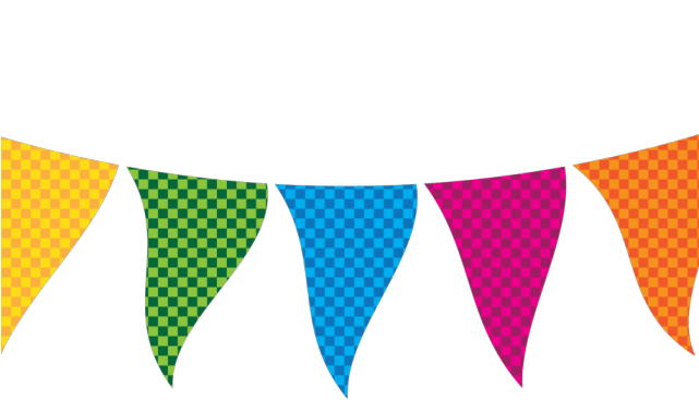 Flag Clipart Banner - Mexican Fiesta Clipart Png Transparent Png (640x480), Png Download