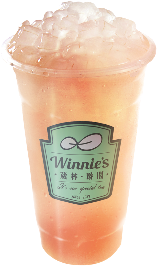 荔枝玫瑰露 Lychee Rose Nectar - Slush Clipart (800x1218), Png Download