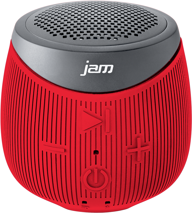 Red Bluetooth Speaker Png Clipart - Jam Double Down Transparent Png (1000x1000), Png Download