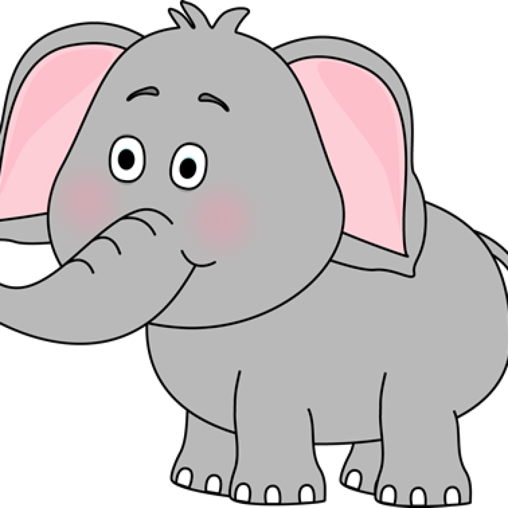 Elephant Clipart Cute Car Clip Art Cute Elephant Clip - Png Cute Elephant Clipart Transparent Png (1024x1024), Png Download