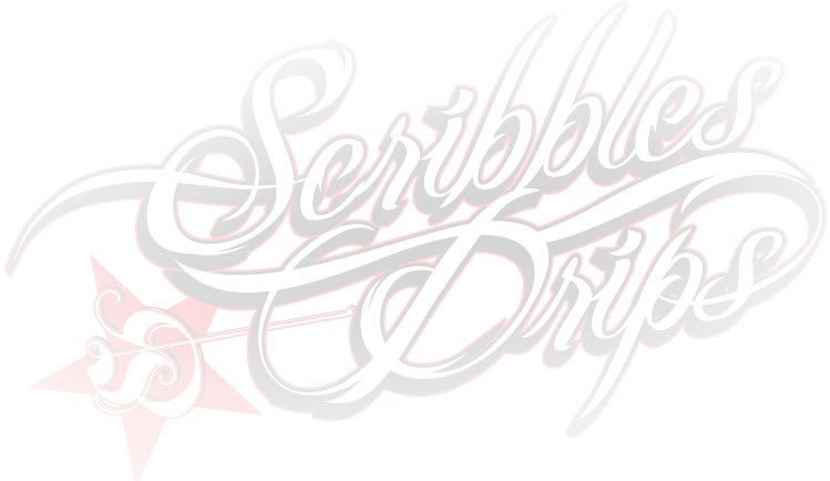 Scribbles & Drips - Calligraphy Clipart (749x434), Png Download