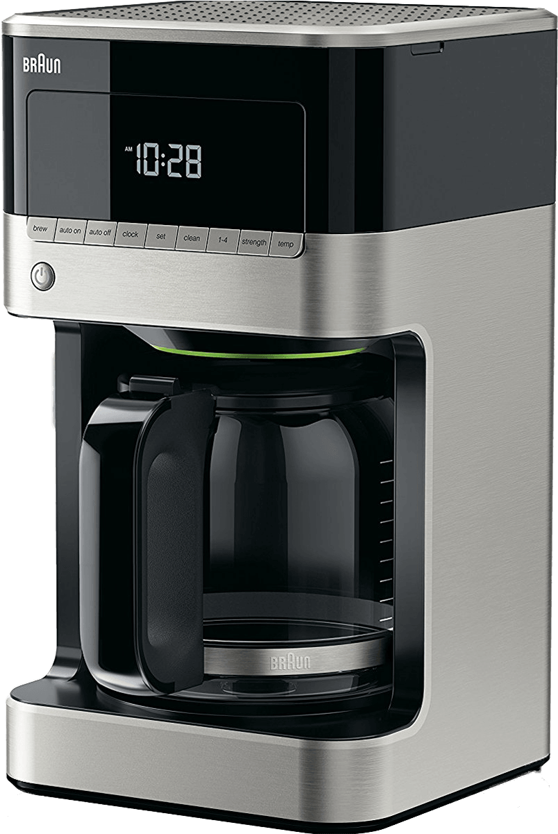 Braun Brewsense 12-cup Drip Coffee Maker - Braun Kf7120bk Clipart (1200x1200), Png Download