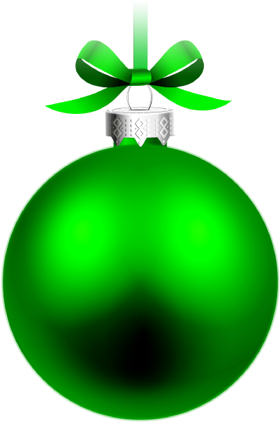 Christmas Ball Decorations 2 Messages Sticker-9 - Green Christmas Ball Png Clipart (618x618), Png Download