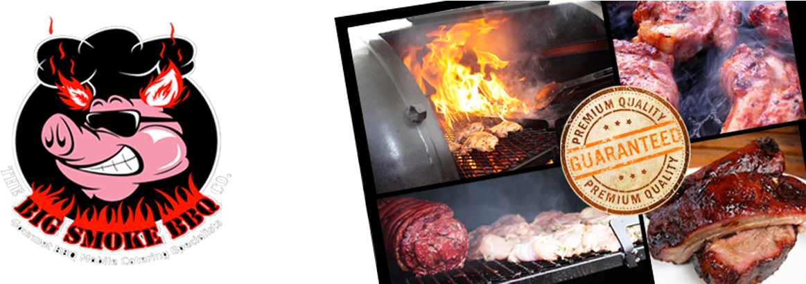 Big Smoke Bbq Clipart (1200x409), Png Download