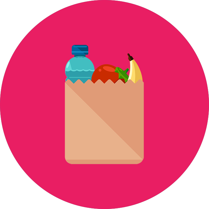 Grocery - Enkelriktat Skylt Clipart (700x700), Png Download