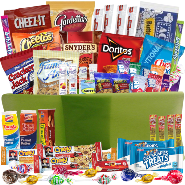 Snack Favorites Care Package Packed With 54 Loved By - Valentines Day Gift For Gamer Clipart (600x600), Png Download