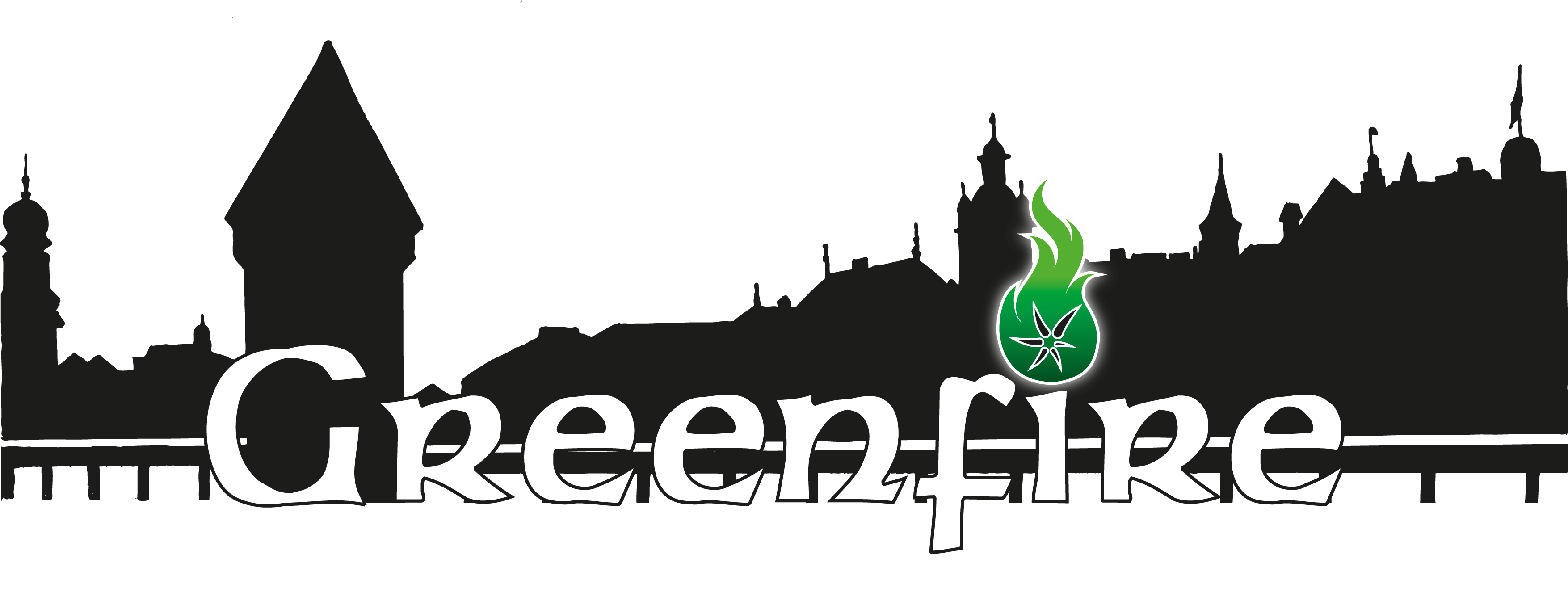 Burning Since - Silhouette Clipart (3508x1550), Png Download