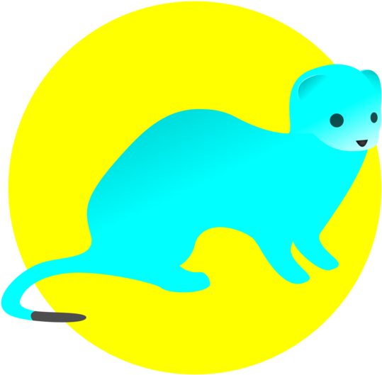 Computer Icons Download Carnivores Stoat Ferret Clipart (750x750), Png Download