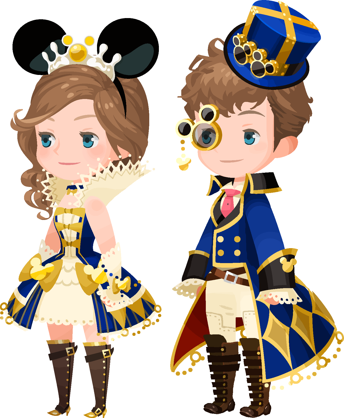 Kingdom Hearts Union X[cross] Is Available Now As A - Kingdom Hearts Union X Costumes Clipart (1429x1735), Png Download