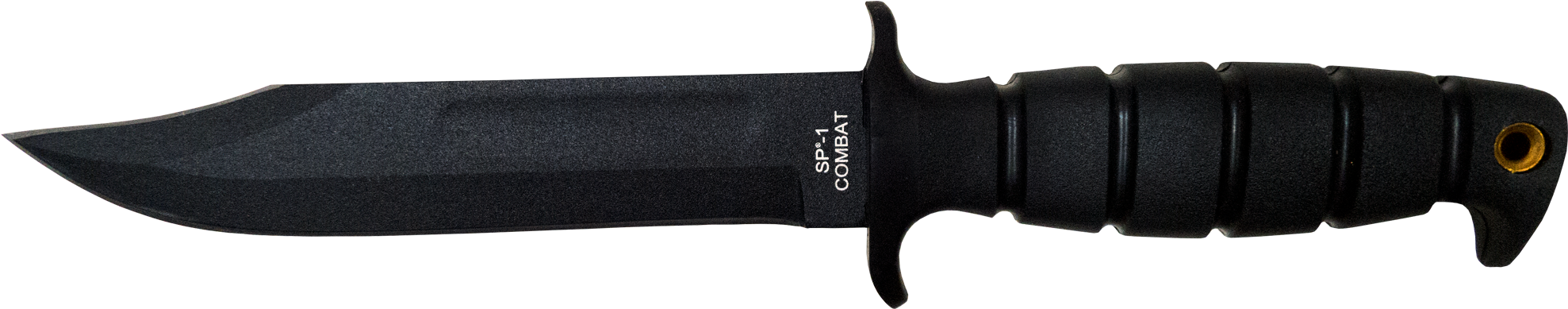 Combat Knife Png - Bowie Knife Clipart (2001x417), Png Download
