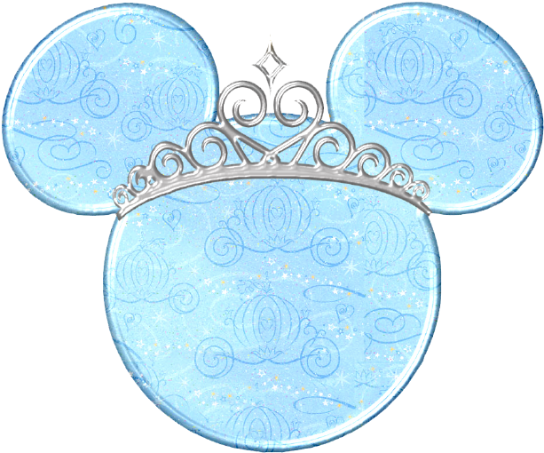 Bluc Coach Minnie Ears - Circle Clipart (613x510), Png Download