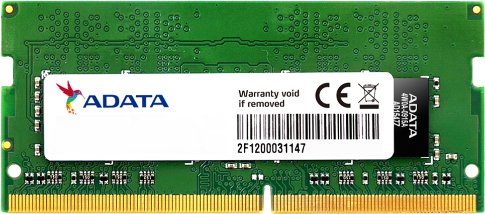 Adata Ddr4 2400mhz 8gb Laptop Ram-image - 4gb Ram Ddr4 2400 Clipart (1000x1000), Png Download