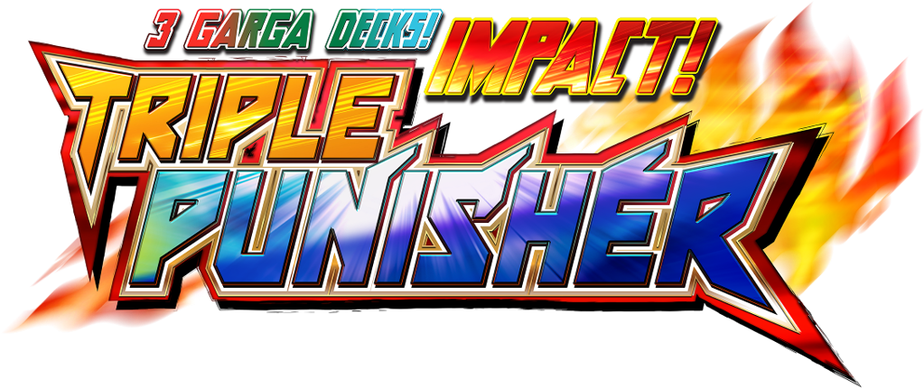 3 Garga Decks Impact Triple Punisher Special Series - Impact Triple Punisher Clipart (1200x535), Png Download