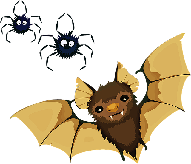 Little Brown Bat Clip Art - Png Download (640x550), Png Download