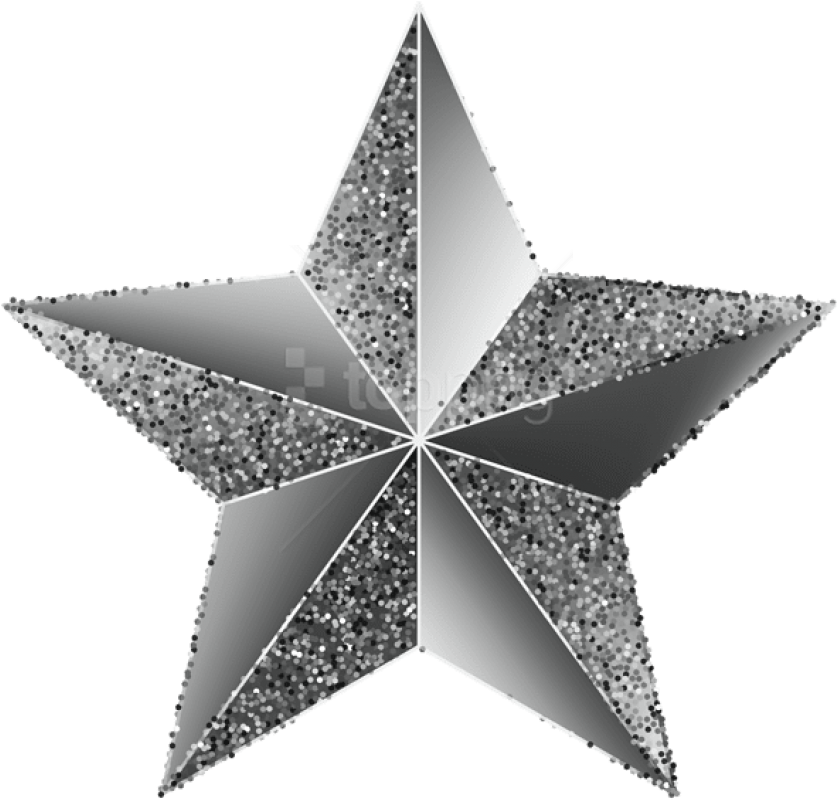 Free Png Download Star Silver Transparent Clipart Png - Star Silver Transparent (850x811), Png Download