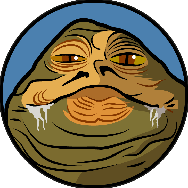 Jabba The Hutt - Jabba The Hutt Head Transparent Clipart (729x729), Png Download