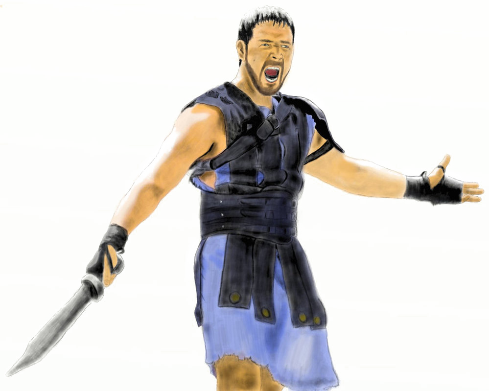 Gladiator Download Png Image - Gladiator Png Clipart (999x799), Png Download