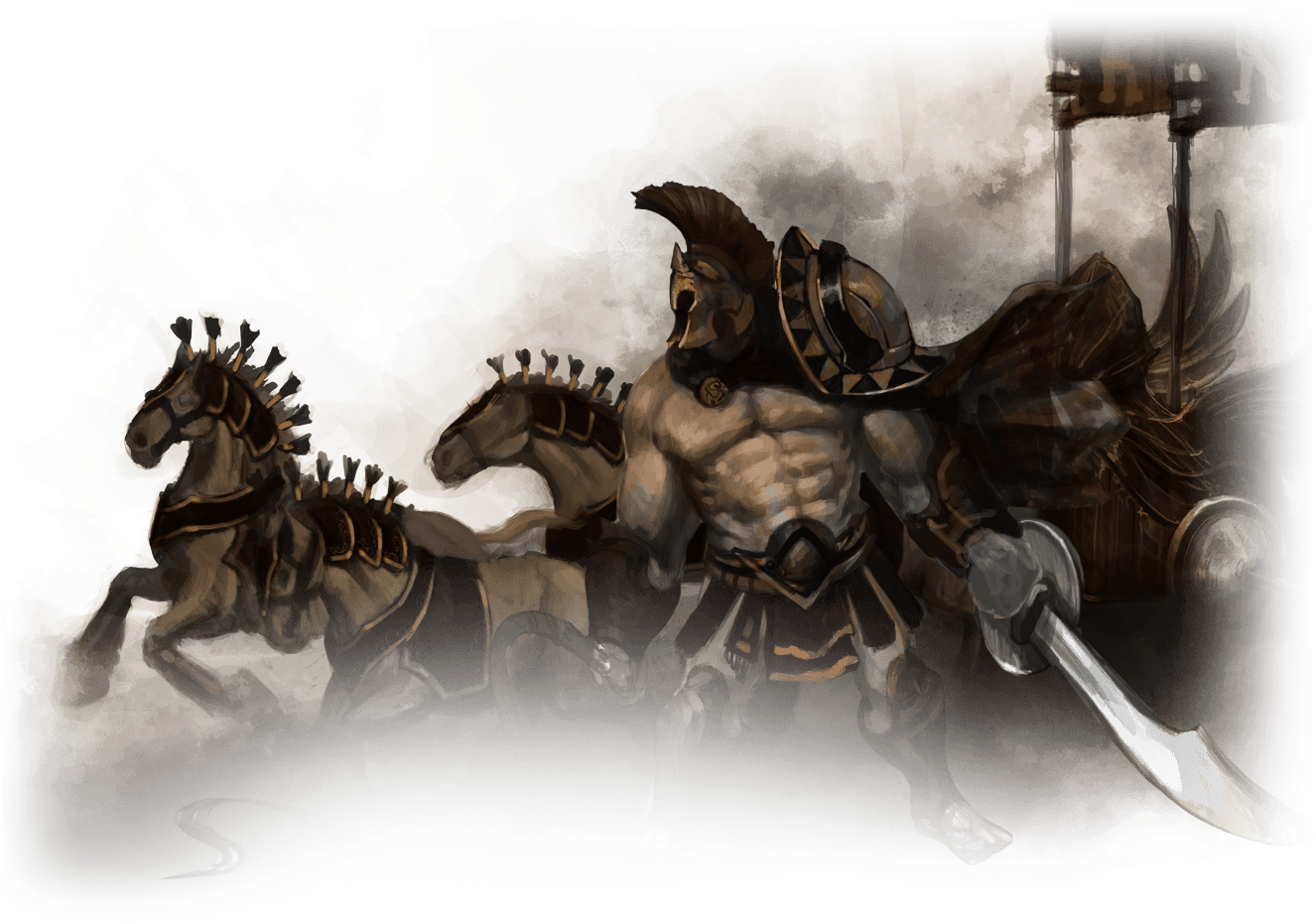 Heroes Of Newerth Gladiator Clipart (1341x974), Png Download