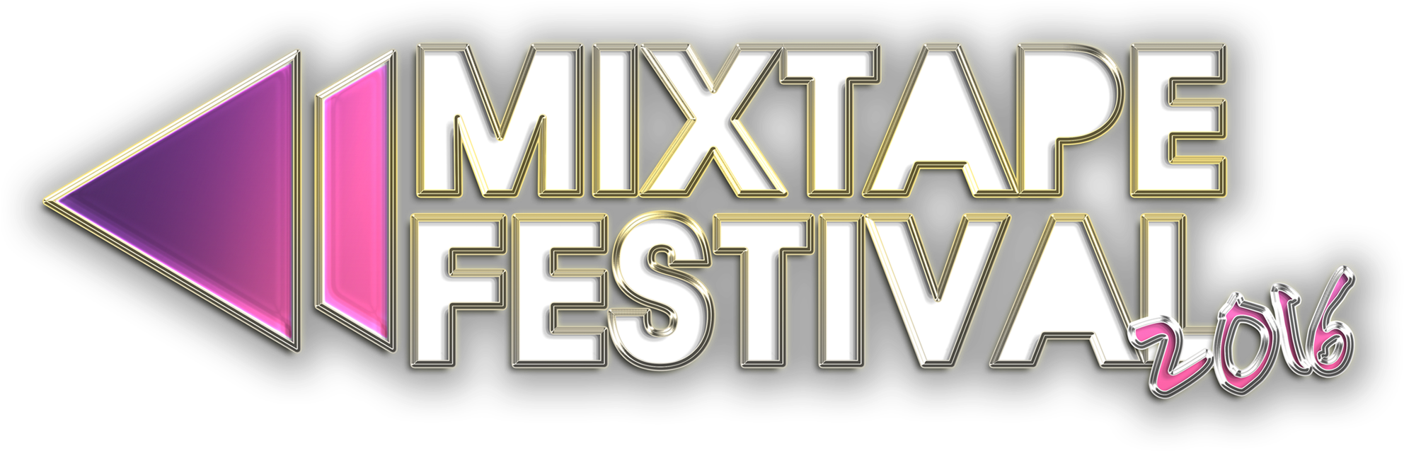 Mixtape Festival Logo Clipart (1996x752), Png Download